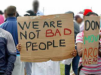 Protest at Direct Provision ce...